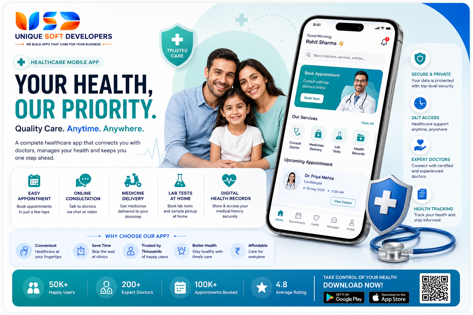 Healthcare Mobile App